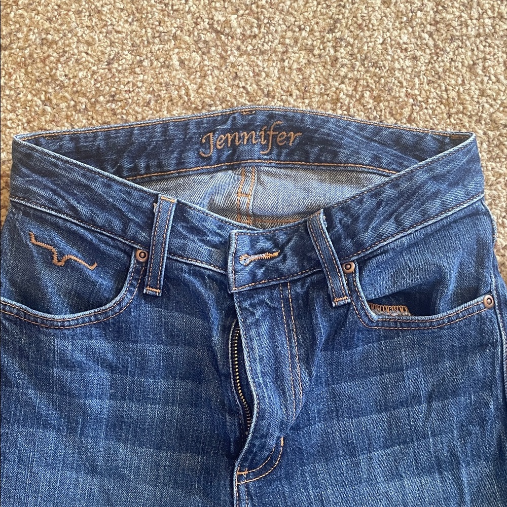 Kimes Ranch Dark Blue Flare Jeans - Picture 3 of 7